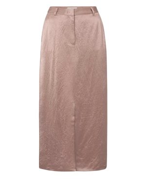 Jupe rose chiffonée Yaya