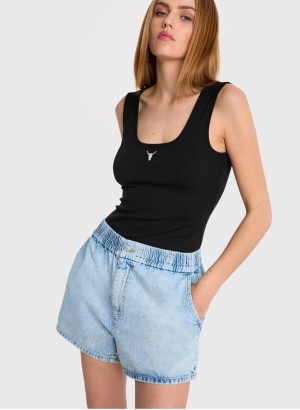Tank top noir Alix The Label