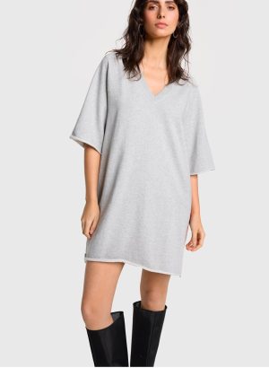 Robe grise Alix The Label