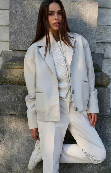 VESTE SIMILI CUIR YAYA