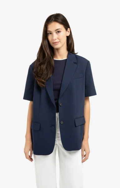 BLAZER YAYA BLEU
