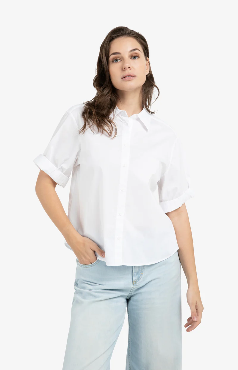 BLOUSE YAYA BLANCHE