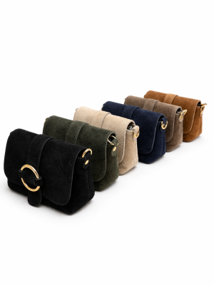 SAC BANDOULIERE EN DAIM