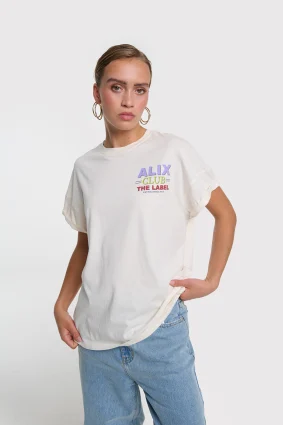 T-SHIRT BEIGE ALIX THE LABEL