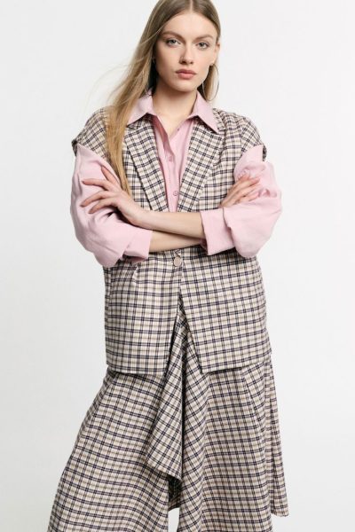 VESTE CARREAU PLEASE