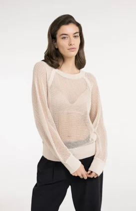 Pull en maille filer YAYA