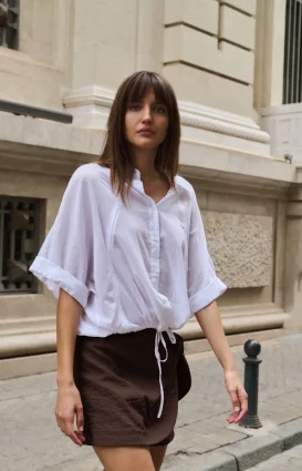 CHEMISE A MANCHES LARGES YAYA