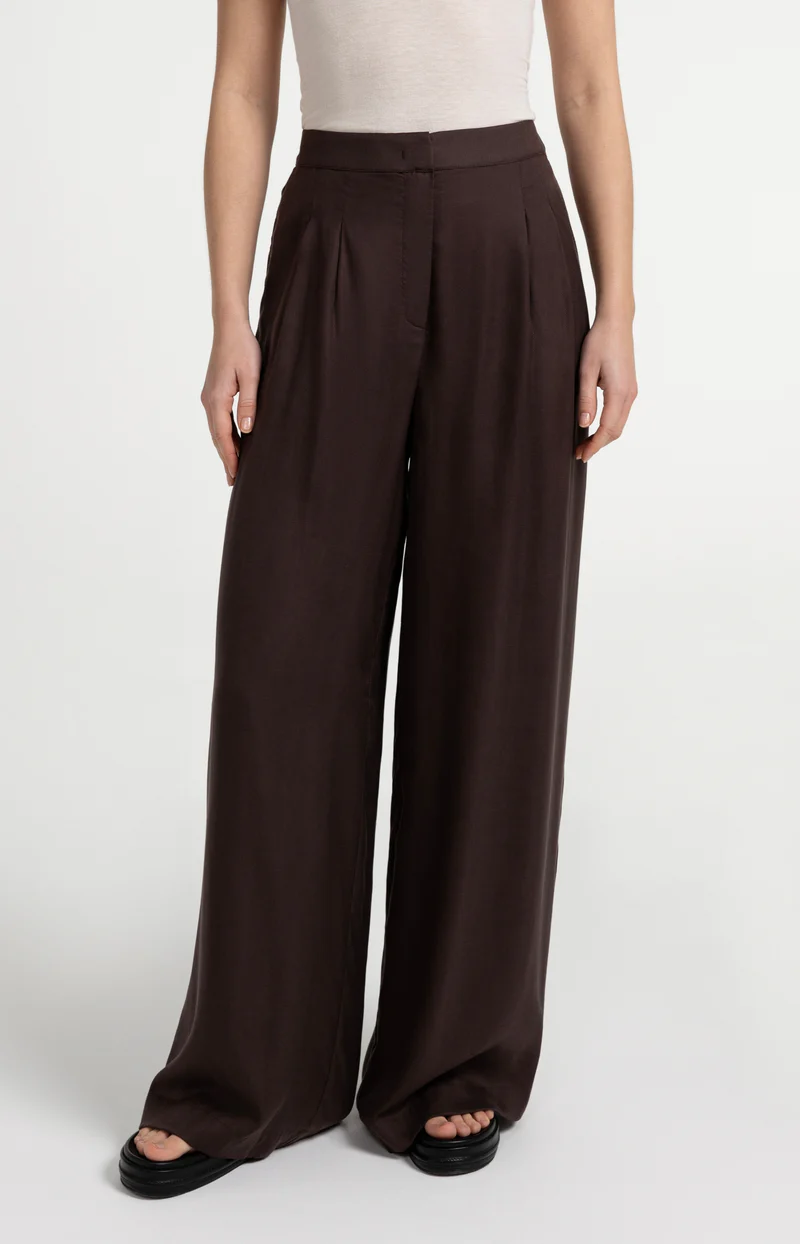 PANTALON YAYA CHOCOLAT