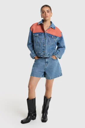 SHORT BERMUDA EN JEAN ALIX THE LABEL