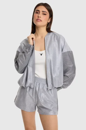 SHORTS ALUMINIUM ALIX THE LABEL